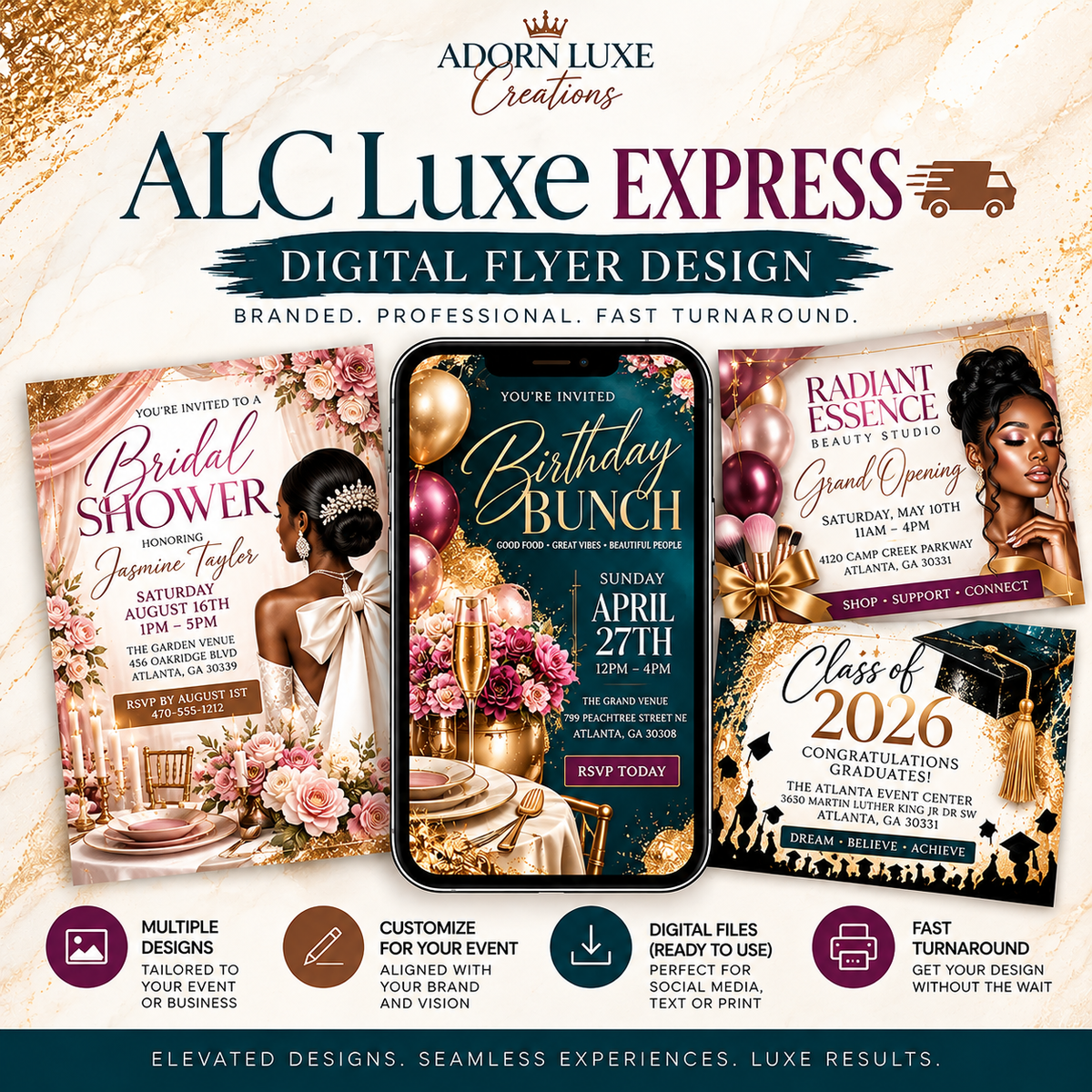 Express Digital Flyer Design