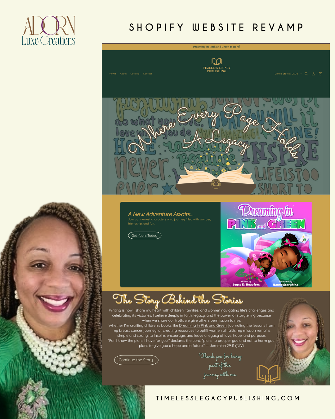 Shopify Website Revamp Design