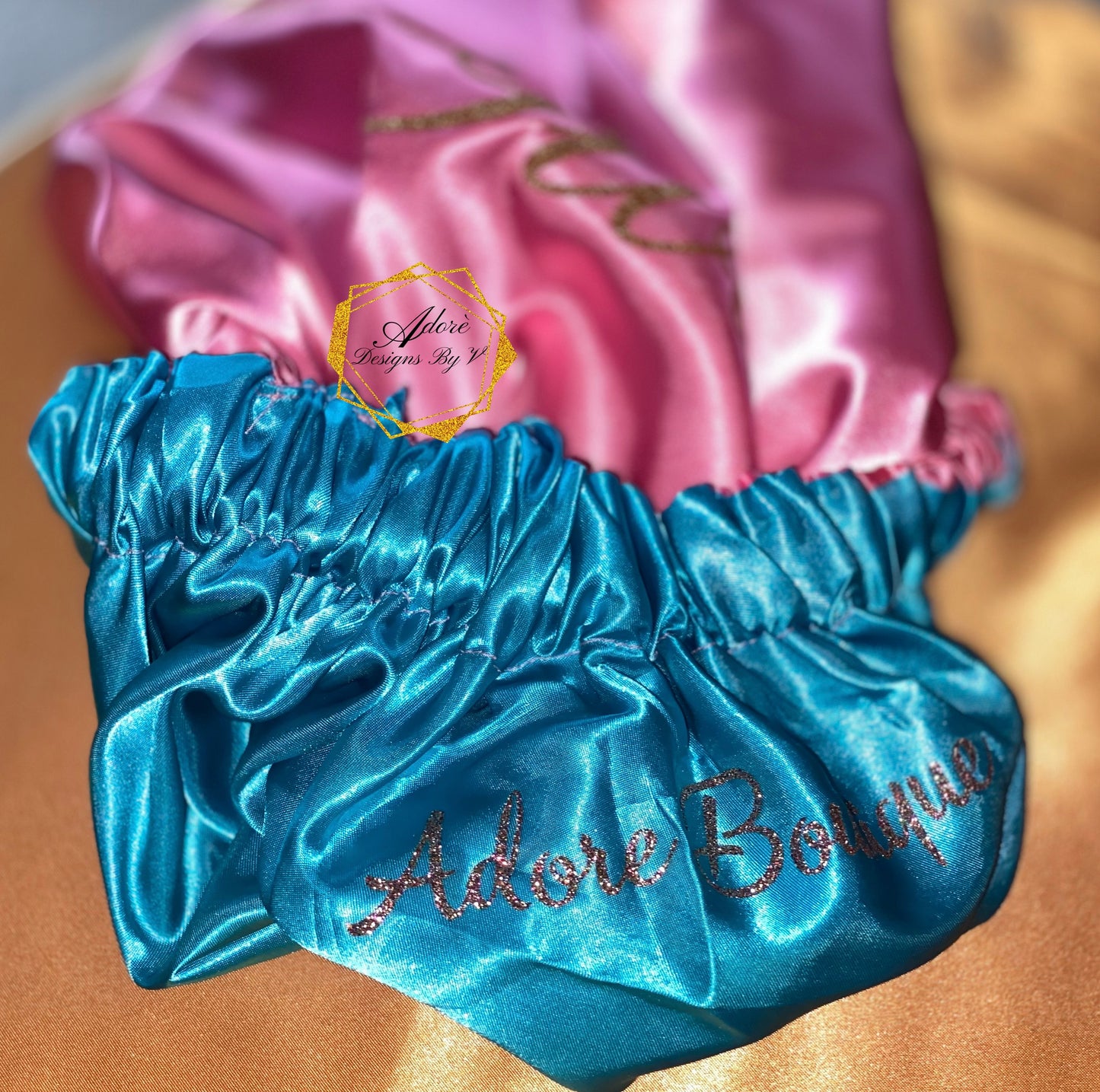 Personalized Satin Bonnet
