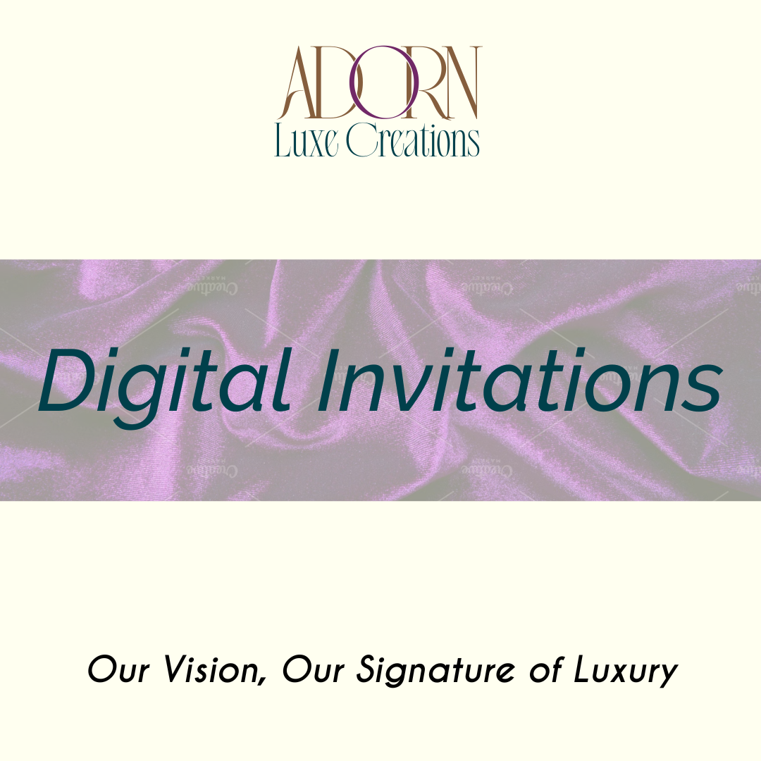 Custom Invitation Design