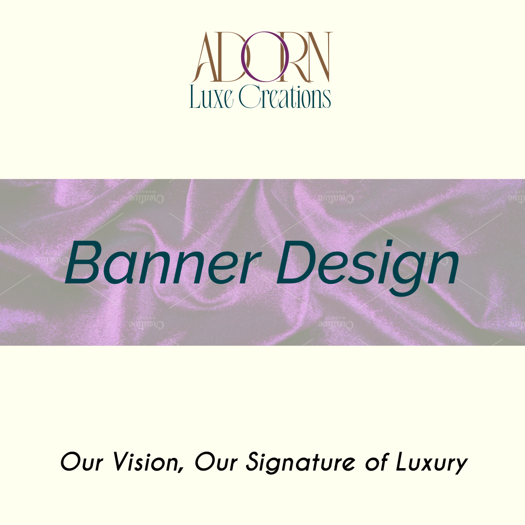 Custom Banner Design