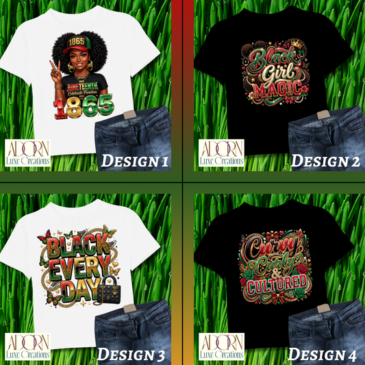 Women’s Juneteenth Graphic Tees