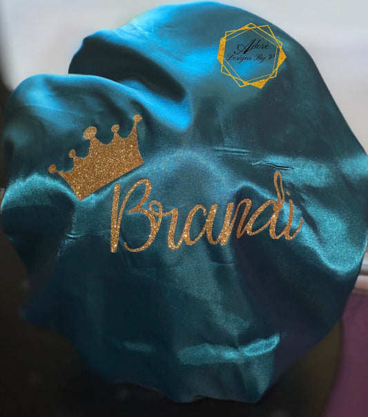 Personalized Satin Bonnet